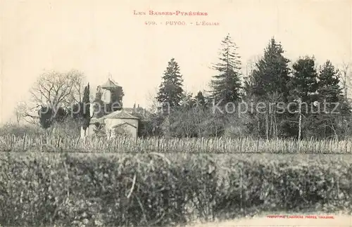 AK / Ansichtskarte Puyoo Eglise Puyoo