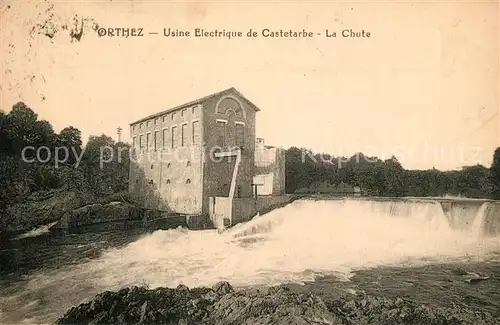 AK / Ansichtskarte Orthez Usine Electrique de Castetarbe La Chute Orthez