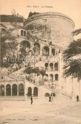 AK / Ansichtskarte Nice_Alpes_Maritimes Chateau Cote d Azur Nice_Alpes_Maritimes