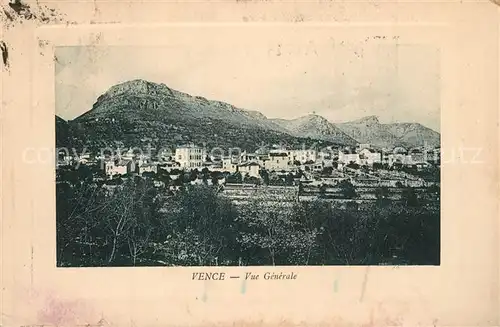 AK / Ansichtskarte Vence la Jolie Vue generale Vence la Jolie