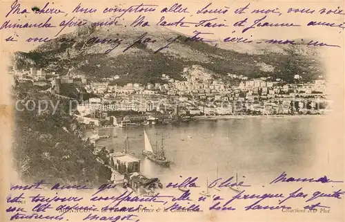 AK / Ansichtskarte Monaco Palais du Prince et la Condamine Cote d Azur Monaco