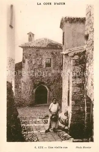 AK / Ansichtskarte Eze_Alpes Maritimes Une vieille rue Cote d Azur Eze_Alpes Maritimes