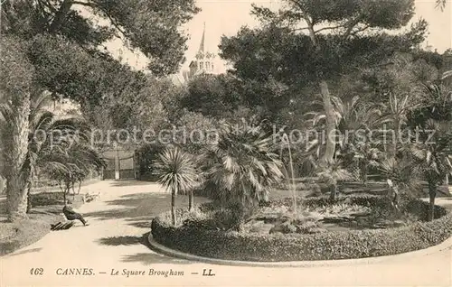 AK / Ansichtskarte Cannes_Alpes Maritimes Square Brougham Cannes Alpes Maritimes