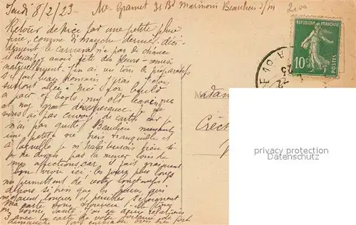 AK / Ansichtskarte Beaulieu sur Mer Vue generale entre les fleurs Beaulieu sur Mer