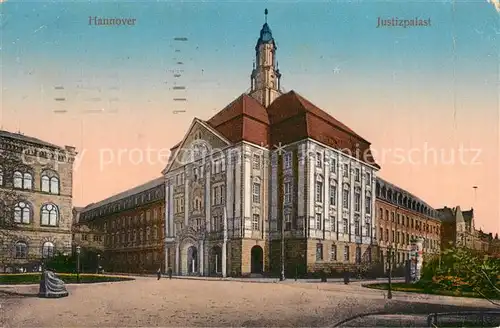 AK / Ansichtskarte Hannover Justizpalast Hannover