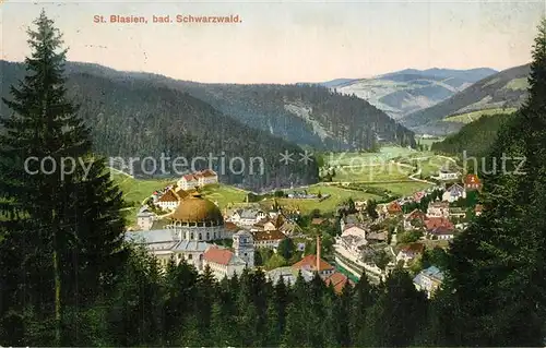 AK / Ansichtskarte St_Blasien Panorama Schwarzwald St_Blasien