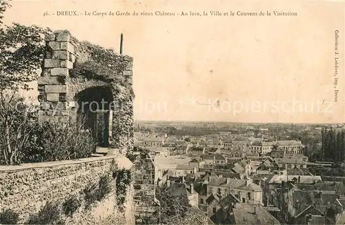 AK / Ansichtskarte Dreux Le Corps de Garde du vieux Chateau Dreux