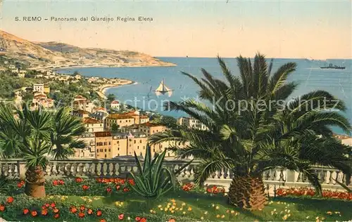 AK / Ansichtskarte Ventimiglia_Liguria Remo dal Giardino Regina Elena 