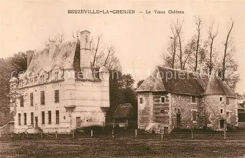 AK / Ansichtskarte Beuzeville la Grenier Le Vieux Chateau Beuzeville la Grenier