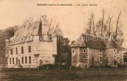 AK / Ansichtskarte Beuzeville la Grenier Le Vieux Chateau Beuzeville la Grenier