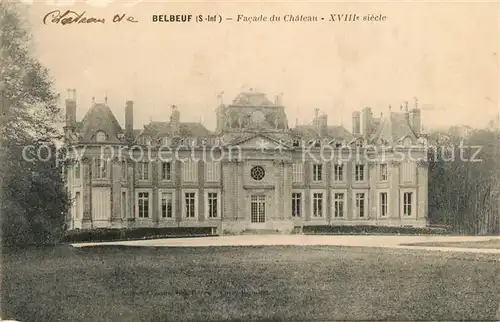 AK / Ansichtskarte Belbeuf Facade du Chateau Belbeuf