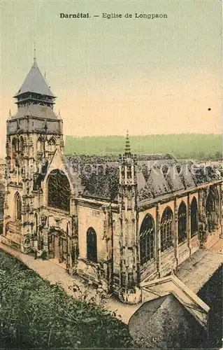 AK / Ansichtskarte Darnetal Eglise de Longpaon Darnetal