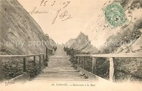 AK / Ansichtskarte Sotteville Descente a la Mer Sotteville