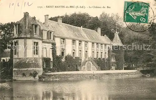 AK / Ansichtskarte Saint Martin du Bec Le Chateau du Bec Saint Martin du Bec