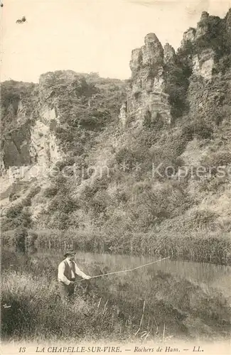 AK / Ansichtskarte La_Chapelle sur Vire Rochers de Ham La_Chapelle sur Vire