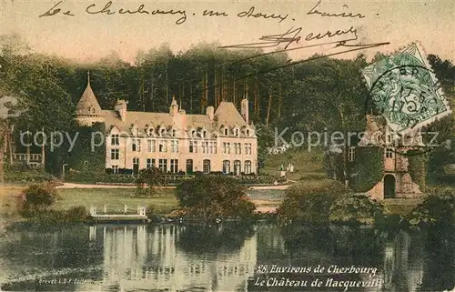 AK / Ansichtskarte Cherbourg_Octeville_Basse_Normandie Le Chateau de Macqueville Cherbourg_Octeville