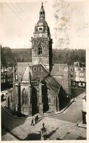 AK / Ansichtskarte Villedieu les Poeles Eglise l Abside Villedieu les Poeles