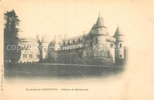 AK / Ansichtskarte Cherbourg_Octeville_Basse_Normandie Chateau de Martinvast Cherbourg_Octeville
