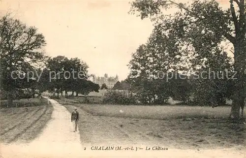 AK / Ansichtskarte Chalain_la_Potherie Le Chateau 