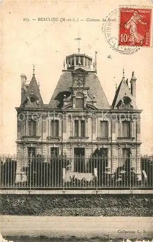 AK / Ansichtskarte Beaulieu sur Layon Chateau da Breil Beaulieu sur Layon