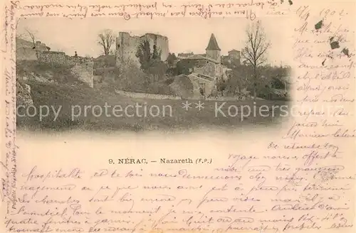 AK / Ansichtskarte Nerac Nazareth Nerac