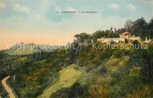AK / Ansichtskarte Laparade Les Remparts Laparade