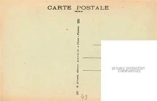 AK / Ansichtskarte Segre Interieur de lEglise de la Madeleine Segre