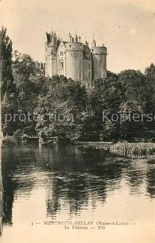 AK / Ansichtskarte Montreuil Bellay Le Chateau  Montreuil Bellay