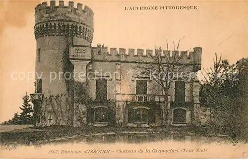 AK / Ansichtskarte Issoire Chateau de la Grangefort Tour Sud Issoire