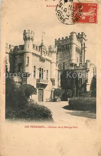 AK / Ansichtskarte Les_Pradeaux Chateau de la Grange Fort Les_Pradeaux