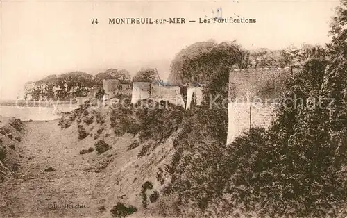 AK / Ansichtskarte Montreuil_sur_Mer Les Fortifications Montreuil_sur_Mer