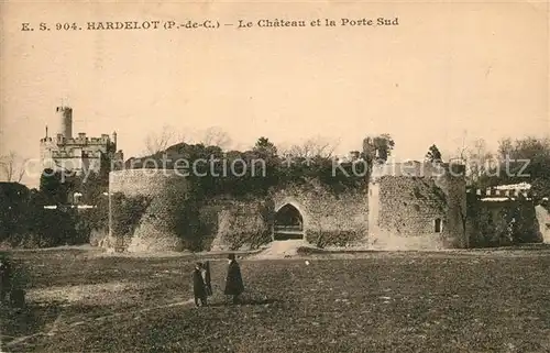 AK / Ansichtskarte Hardelot_Plage Le Chateau et la Porte Sud Hardelot_Plage