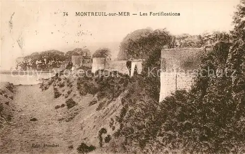 AK / Ansichtskarte Montreuil_sur_Mer Les Fortifications Montreuil_sur_Mer