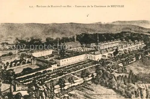 AK / Ansichtskarte Montreuil_sur_Mer Panorama de la Chartreuse de Neuville Montreuil_sur_Mer