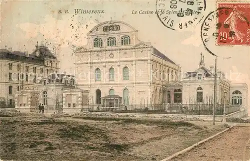 AK / Ansichtskarte Wimereux Le Casino et le Splendid Hotel Wimereux