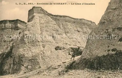 AK / Ansichtskarte Wissant_Pas_de_Calais Le Cran d Escalles Wissant_Pas_de_Calais