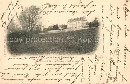AK / Ansichtskarte Haras_du_Pin Le Chateau Cote du Parc Haras_du_Pin