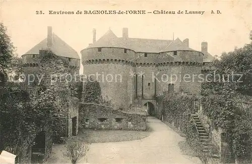 AK / Ansichtskarte Bagnoles de l_Orne Chateau de Lassay Bagnoles de l_Orne