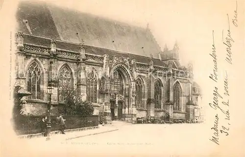 AK / Ansichtskarte Mortagne au Perche Eglise Notre Dame Mortagne au Perche