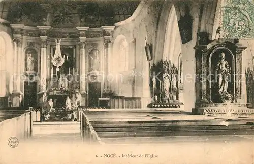 AK / Ansichtskarte Noce Interieur de l Eglise Noce
