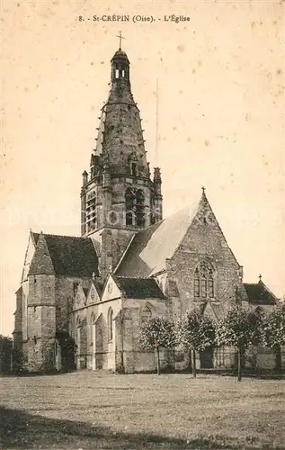 AK / Ansichtskarte Saint Crepin aux Bois Eglise Saint Crepin aux Bois