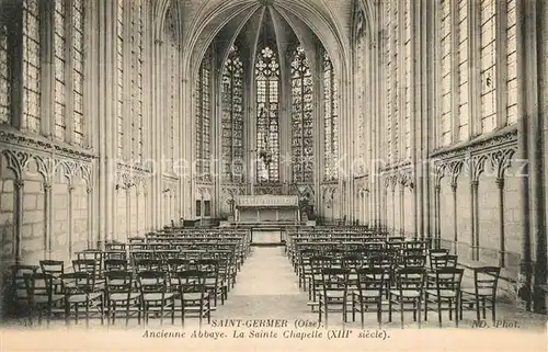 AK / Ansichtskarte Saint Germer de Fly Ancienne Abbaye La Sainte Chapelle Saint Germer de Fly