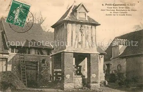 AK / Ansichtskarte Petit Couronne Vieux Puits dans lAncienne Marechalerie du temps de Pierre Corneille Petit Couronne