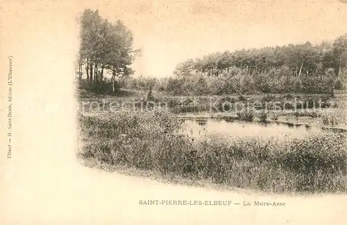 AK / Ansichtskarte Saint Pierre les Elbeuf La Mare Asse Saint Pierre les Elbeuf