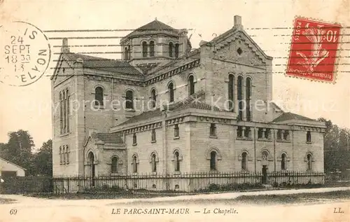 AK / Ansichtskarte Saint Maur_Creteil Le Parc Saint Maur La Chapelle Saint Maur Creteil