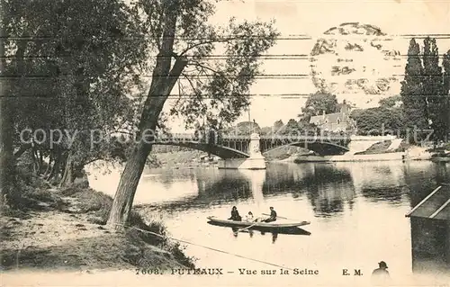 AK / Ansichtskarte Puteaux Vue sur la Seine Puteaux