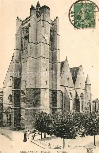 AK / Ansichtskarte Seignelay Eglise Seignelay