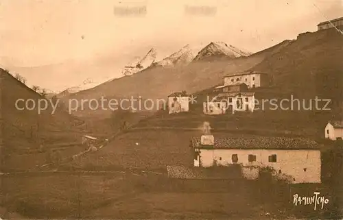 AK / Ansichtskarte Saint Jean Pied de Port Etude sur la Route de Bayonne Saint Jean Pied de Port