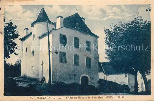 AK / Ansichtskarte Mauleon Barousse Chateau Hourcade a la Haute Ville Mauleon Barousse