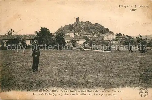 AK / Ansichtskarte Roche en Regnier Vue generale Cure d air Pic de Roche Vallee de la Loire Roche en Regnier